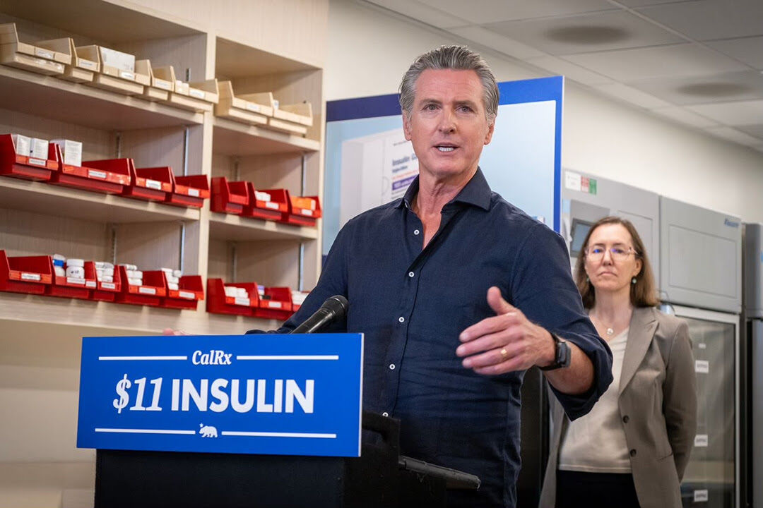 Newsom announces insulin initiative